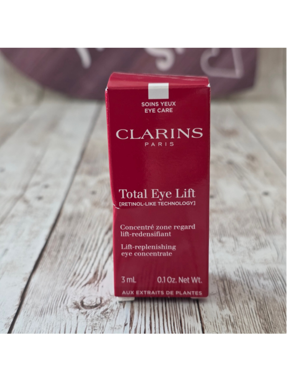 Clarins Total Eye Lift Eye Cream 3ml